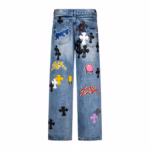 Chrome Hearts Graphic Patch Cross Jeans