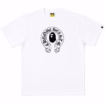 Bape x Chrome Hearts Shirt White - Image 2