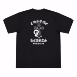 Bape x Chrome Hearts T-Shirt Black - Image 2