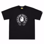 Bape x Chrome Hearts T-Shirt Black