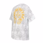 Chrome Hearts Cemetery Floral Tee – White/Yellow - Image 2