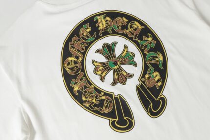 Chrome Hearts Multi Color Horseshoe Shirt White
