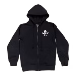 RARE CH Foti Skeleton Circle Logo Zip Up Hoodie