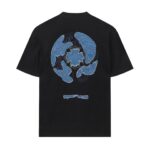 Chrome Hearts Denim Cross Patch Horseshoe Shirt Black - Image 2