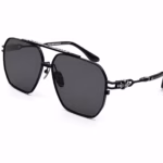 Chrome Hearts Black Hexagon Sunglasses